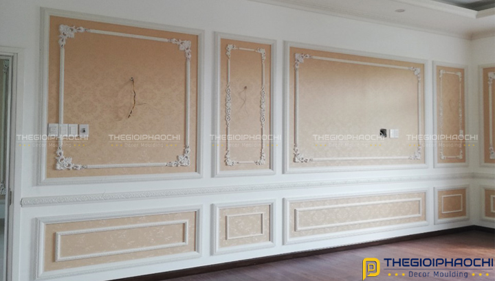 làm phào chỉ tường đẹp tân cổ điển